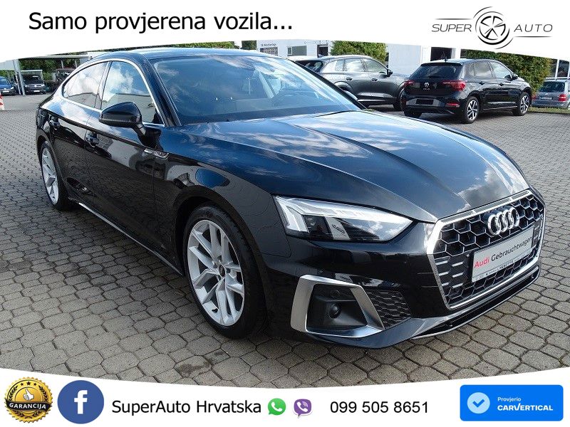 Audi A5 Sportback 35 TFSI (150 KS) S tronic S line LED+GR SJED+ACC