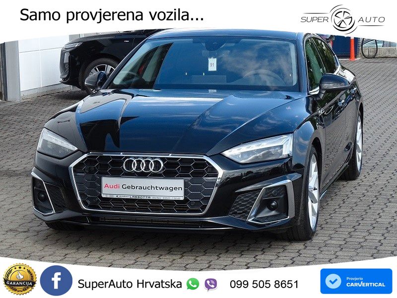 Audi A5 Sportback 35 TFSI (150 KS) S tronic S line LED+GR SJED+ACC
