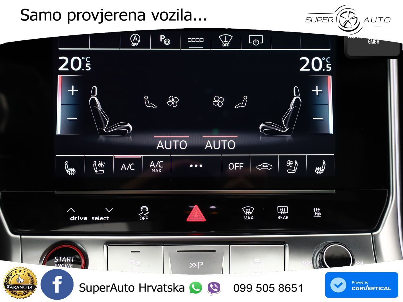 Audi RS6 Avant 4.0 TFSI V8 performance (630 KS)  quattro tiptronic LED+GR SJED+ACC