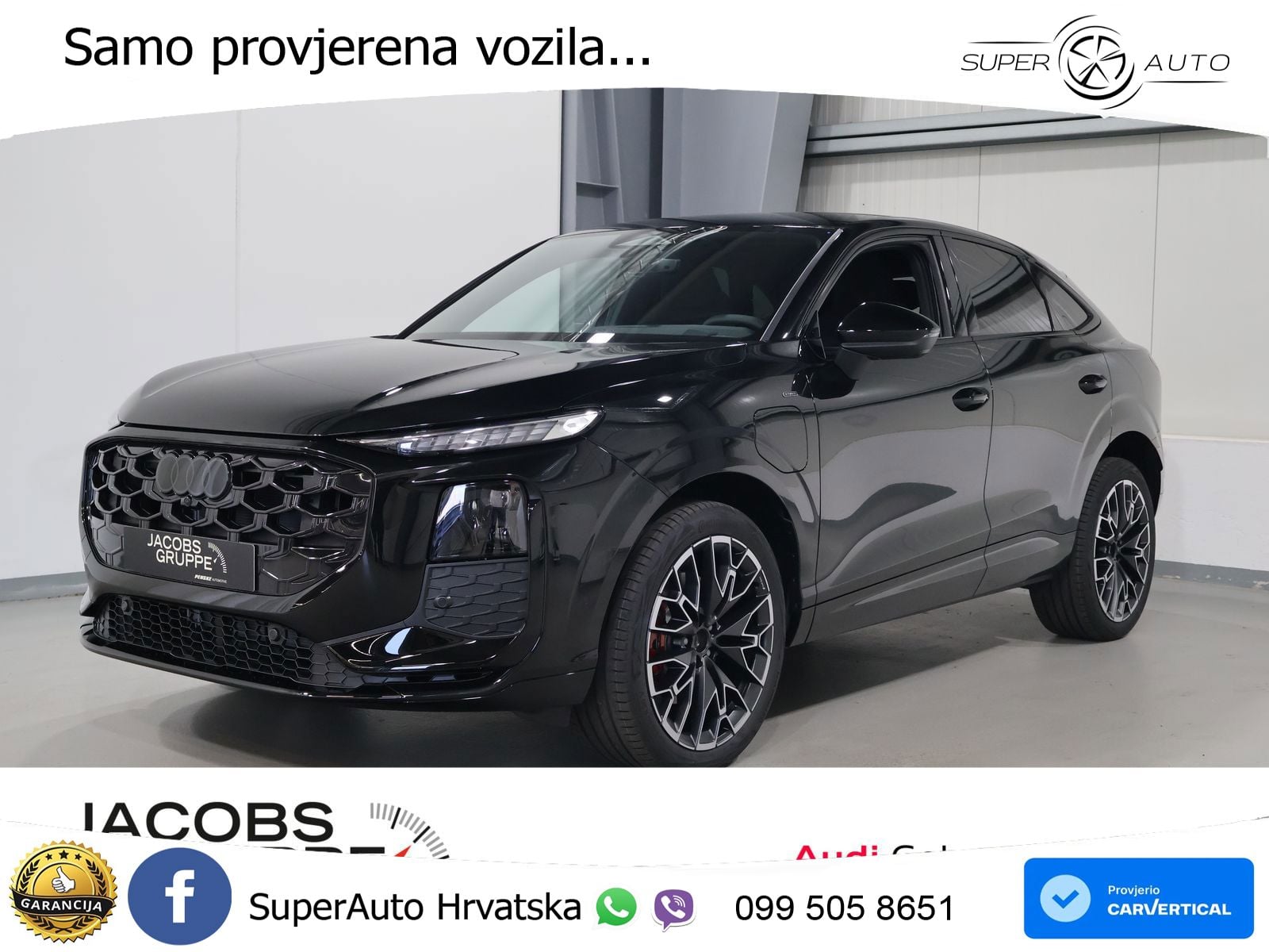 Audi Q3 Sportback 1.5 TFSIe (272 KS) S tronic LED+GR SJED+ACC