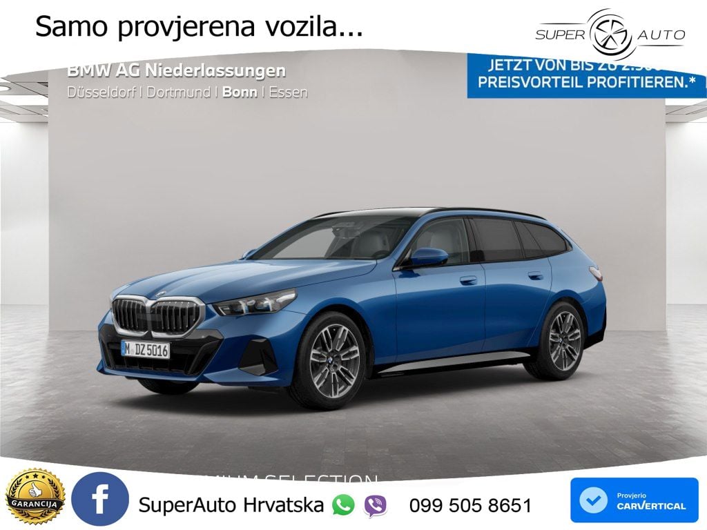 BMW 520d Touring (197 KS) Steptronic M Sport LED+GR SJED+ACC