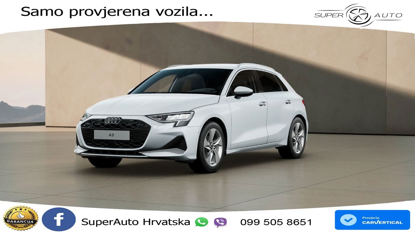 Audi A3 35 TFSI (150 KS) advanced