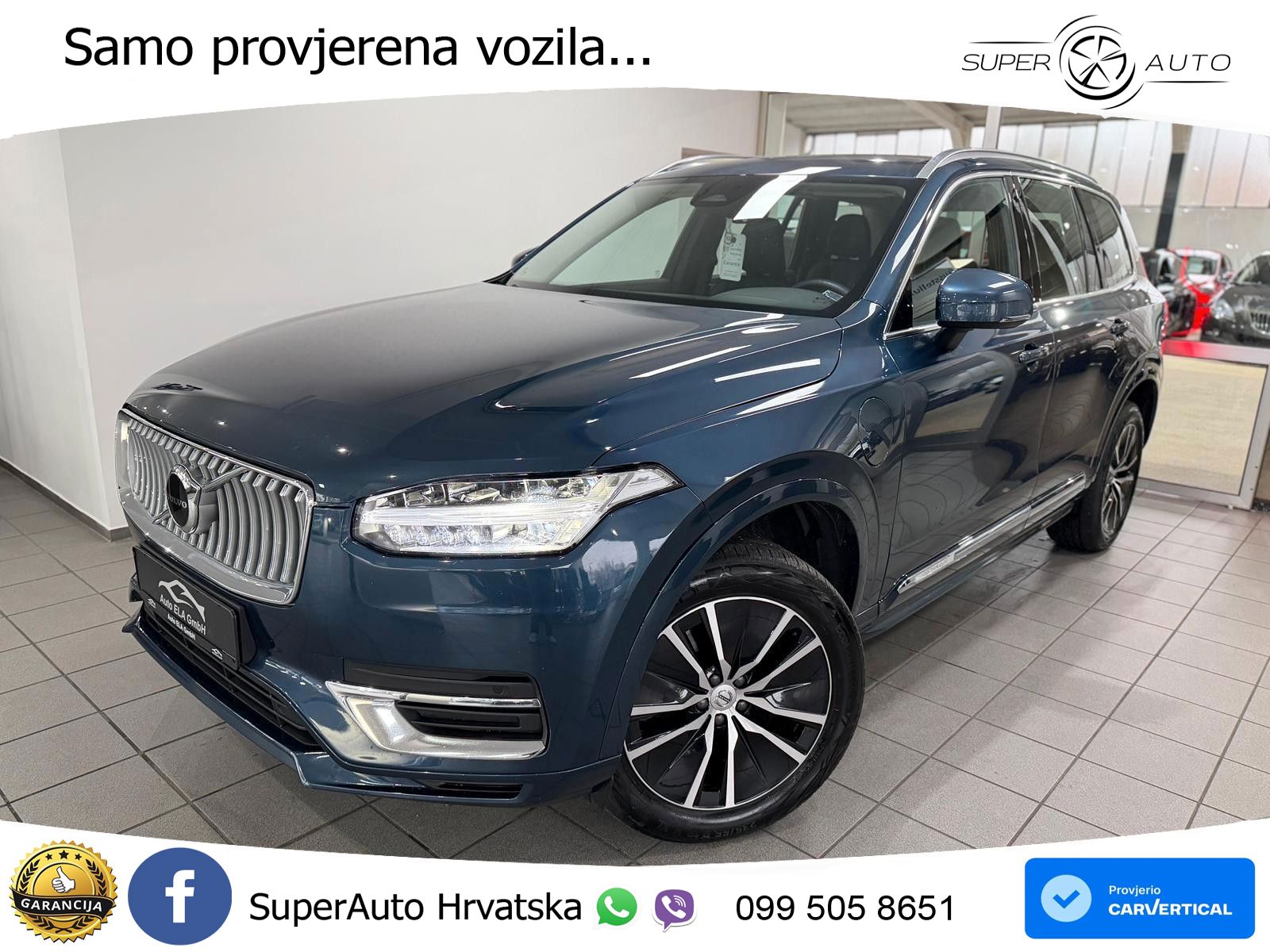 Volvo XC90 Recharge 2.0 T8 AWD Geartronic LED+GR SJED+ACC