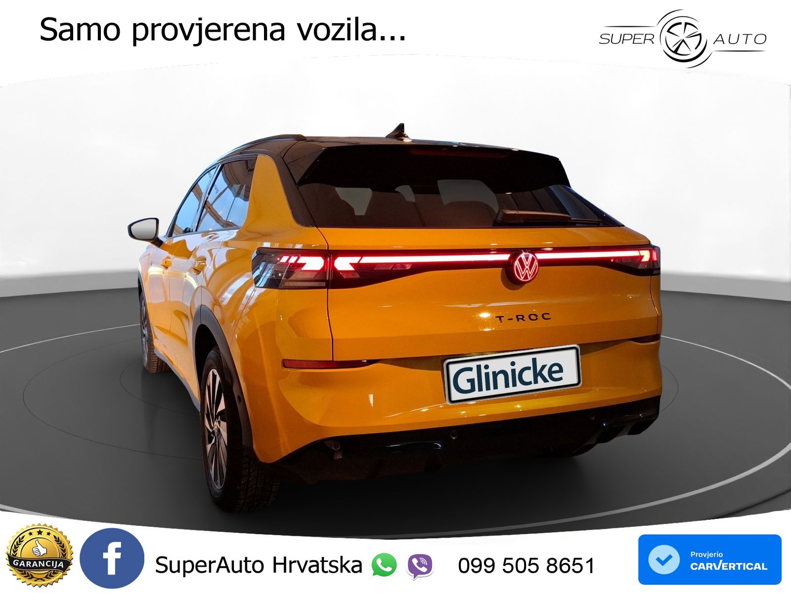 Volkswagen T-Roc 1.5 TSI (150 KS) DSG LED+GR SJED+ACC