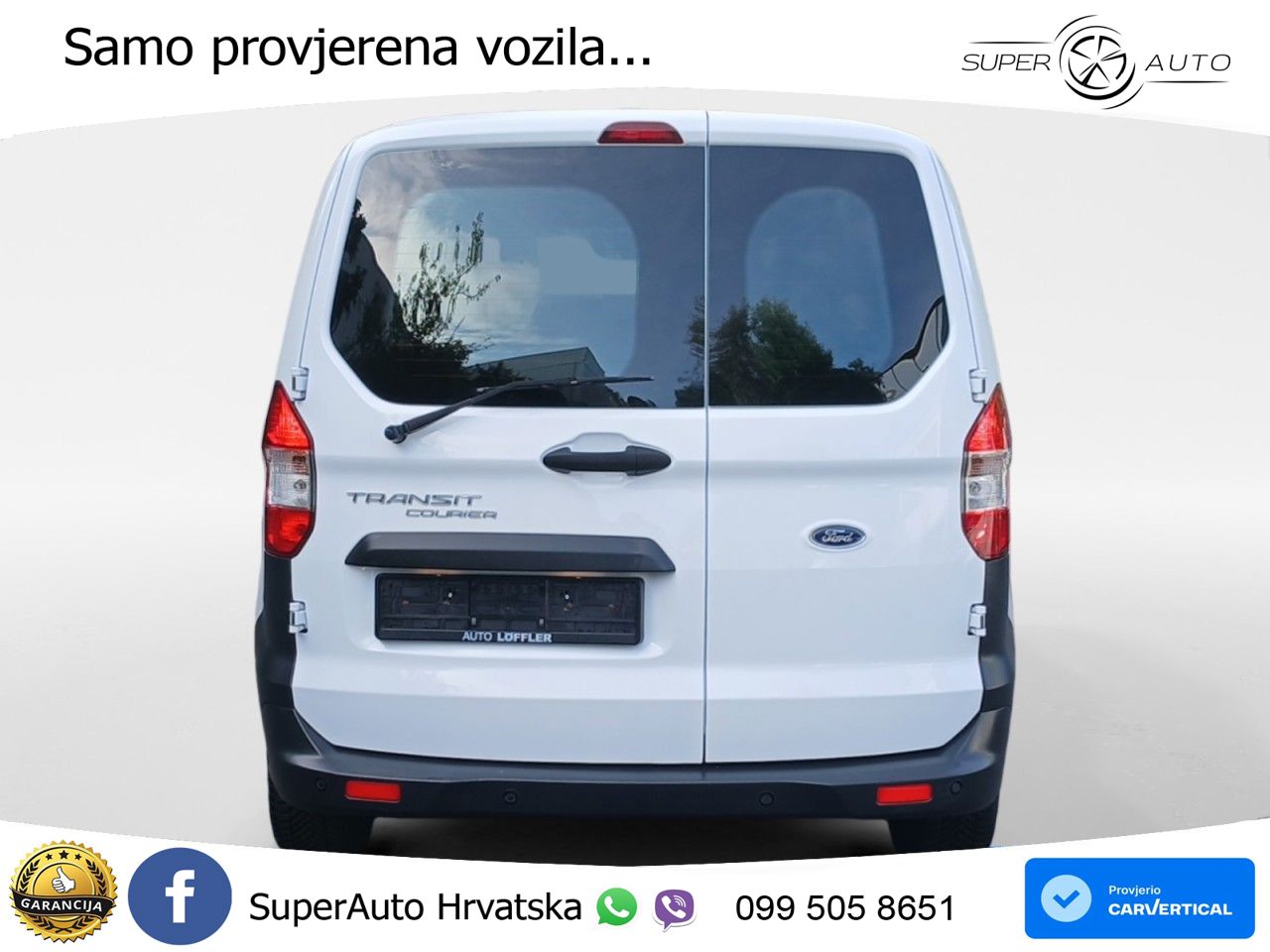 Ford TRANSIT COURIER TREND 1.5 TDCI 100PS M6 101 KS