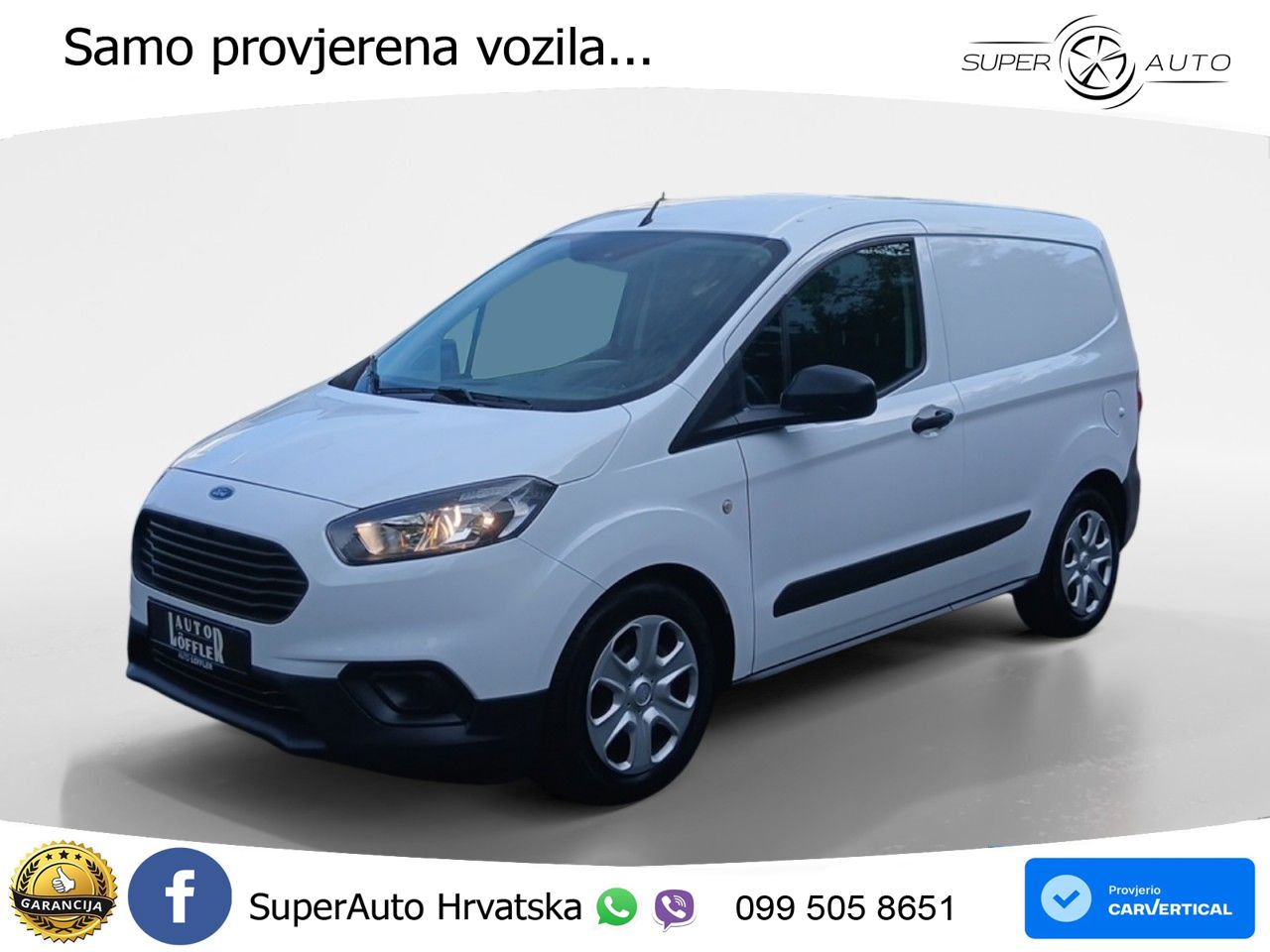 Ford TRANSIT COURIER TREND 1.5 TDCI 100PS M6 101 KS