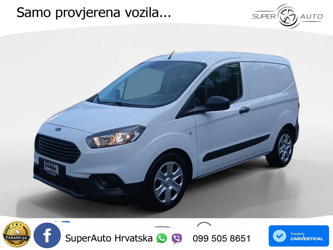Ford TRANSIT COURIER TREND 1.5 TDCI 100PS M6 101 KS