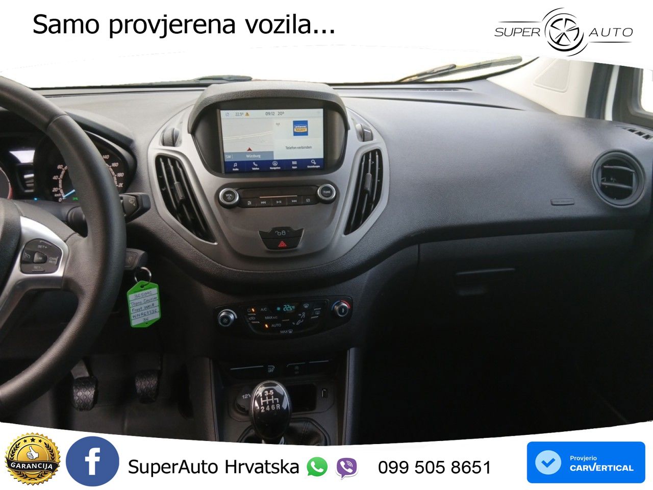Ford TRANSIT COURIER TREND 1.5 TDCI 100PS M6 101 KS