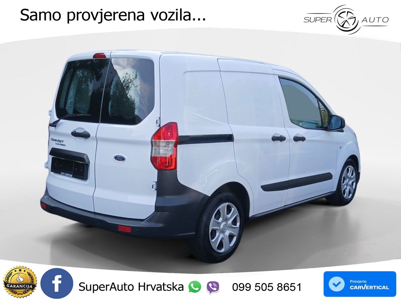 Ford TRANSIT COURIER TREND 1.5 TDCI 100PS M6 101 KS