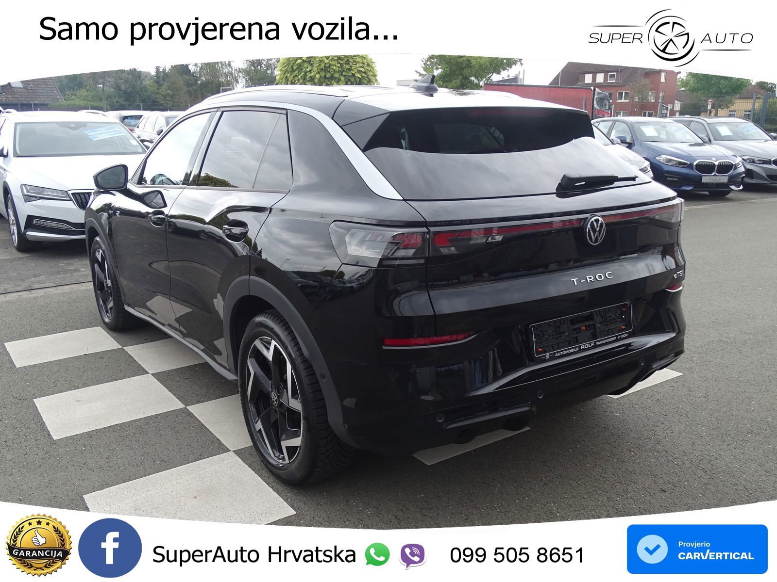 Volkswagen T-Roc 1.5 eTSI (150 KS)  DSG R-Line LED+GR SJED+ACC