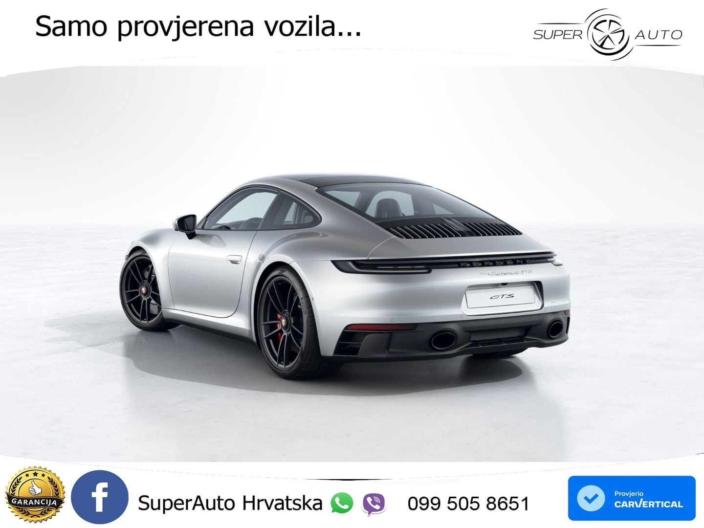 Porsche 911 Carrera 4 GTS 3.0 (480 KS) PDK LED+GR SJED+ACC