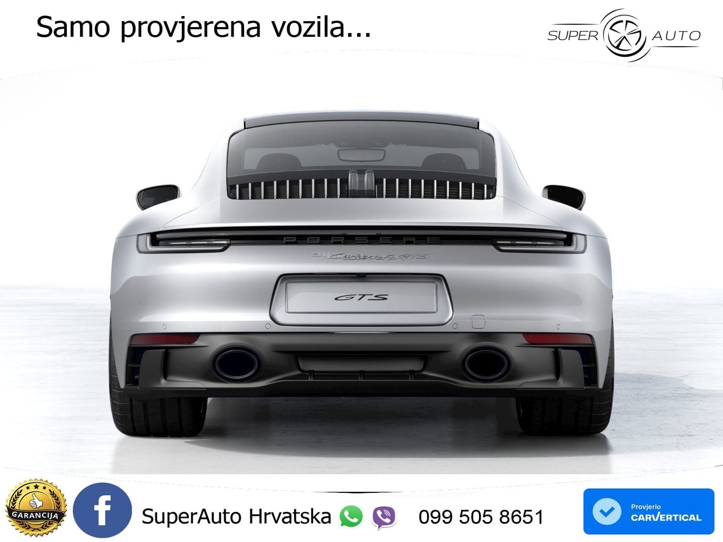 Porsche 911 Carrera 4 GTS 3.0 (480 KS) PDK LED+GR SJED+ACC