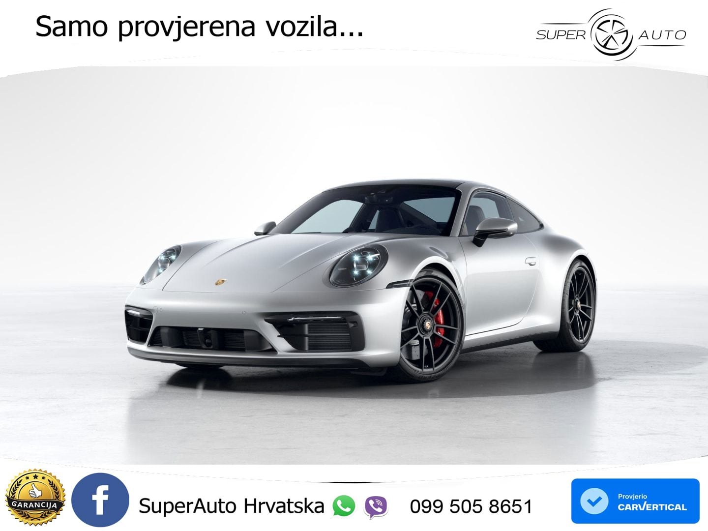 Porsche 911 Carrera 4 GTS 3.0 (480 KS) PDK LED+GR SJED+ACC