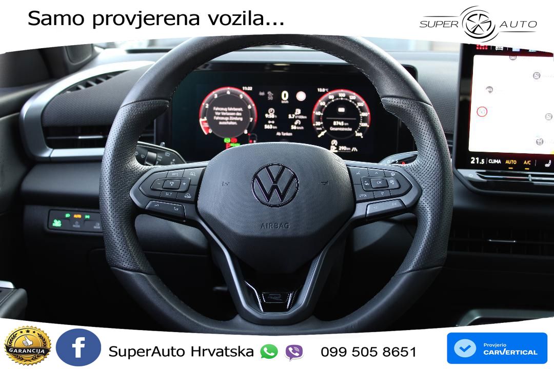 Volkswagen T-Roc 1.5 TSI (150 KS) DSG R-Line LED+GR SJED+ACC