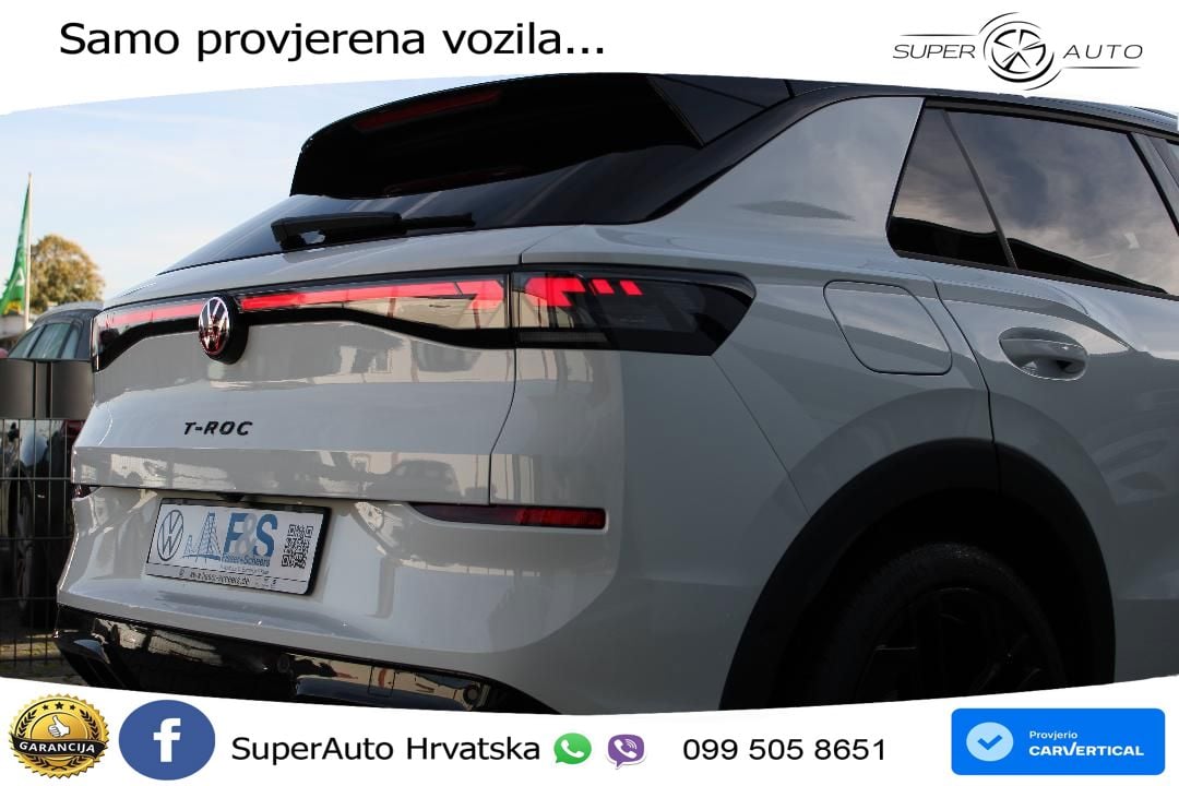 Volkswagen T-Roc 1.5 TSI (150 KS) DSG R-Line LED+GR SJED+ACC