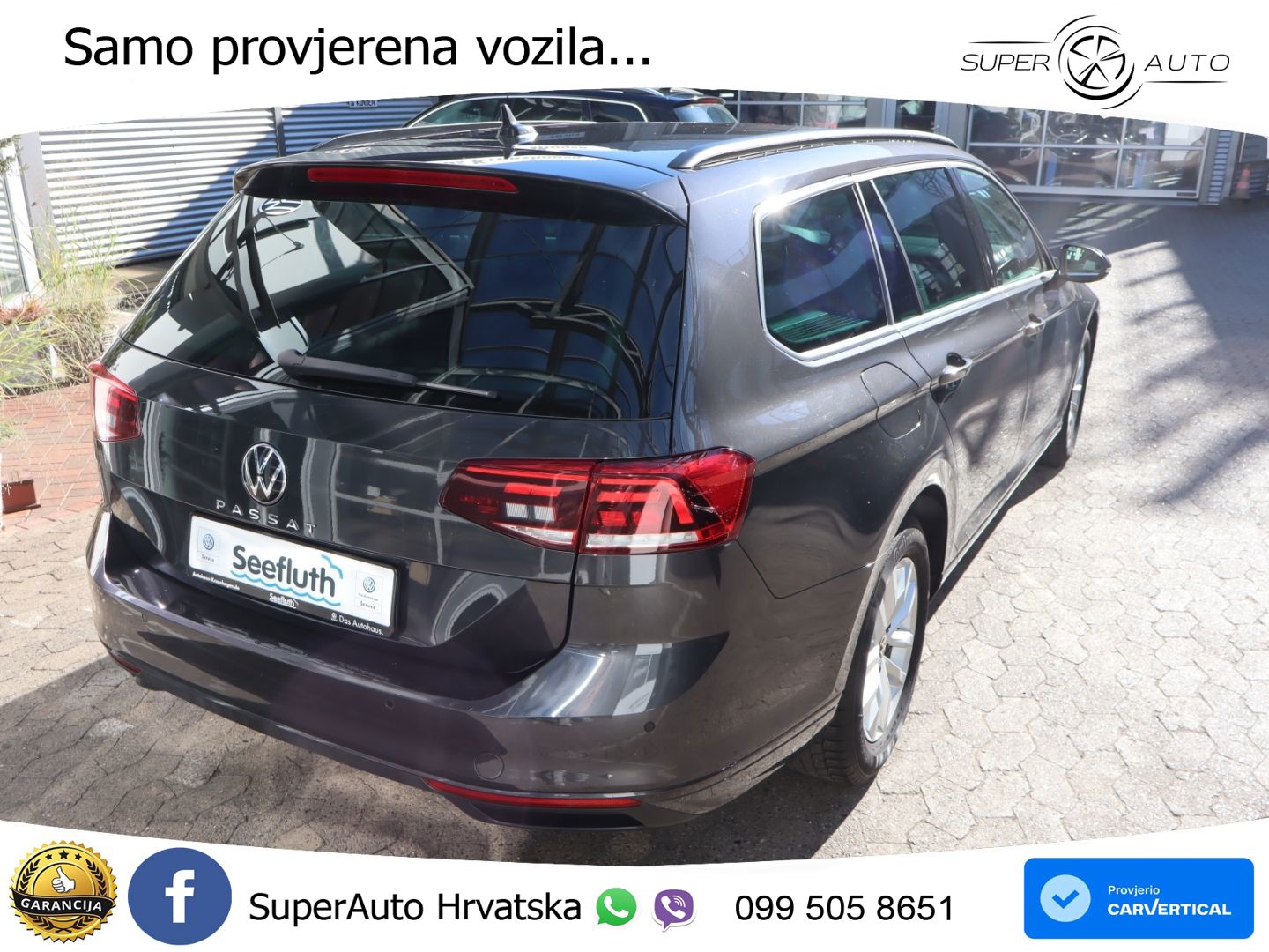 Volkswagen Passat Variant 1.5 TSI (150 KS) DSG ACT Business LED+GR SJED+ACC