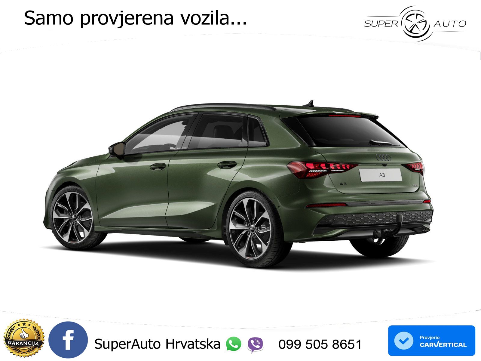 Audi A3 Sportback 40 TFSI (204 KS) quattro S tronic MATRIX+GR SJED+KAM