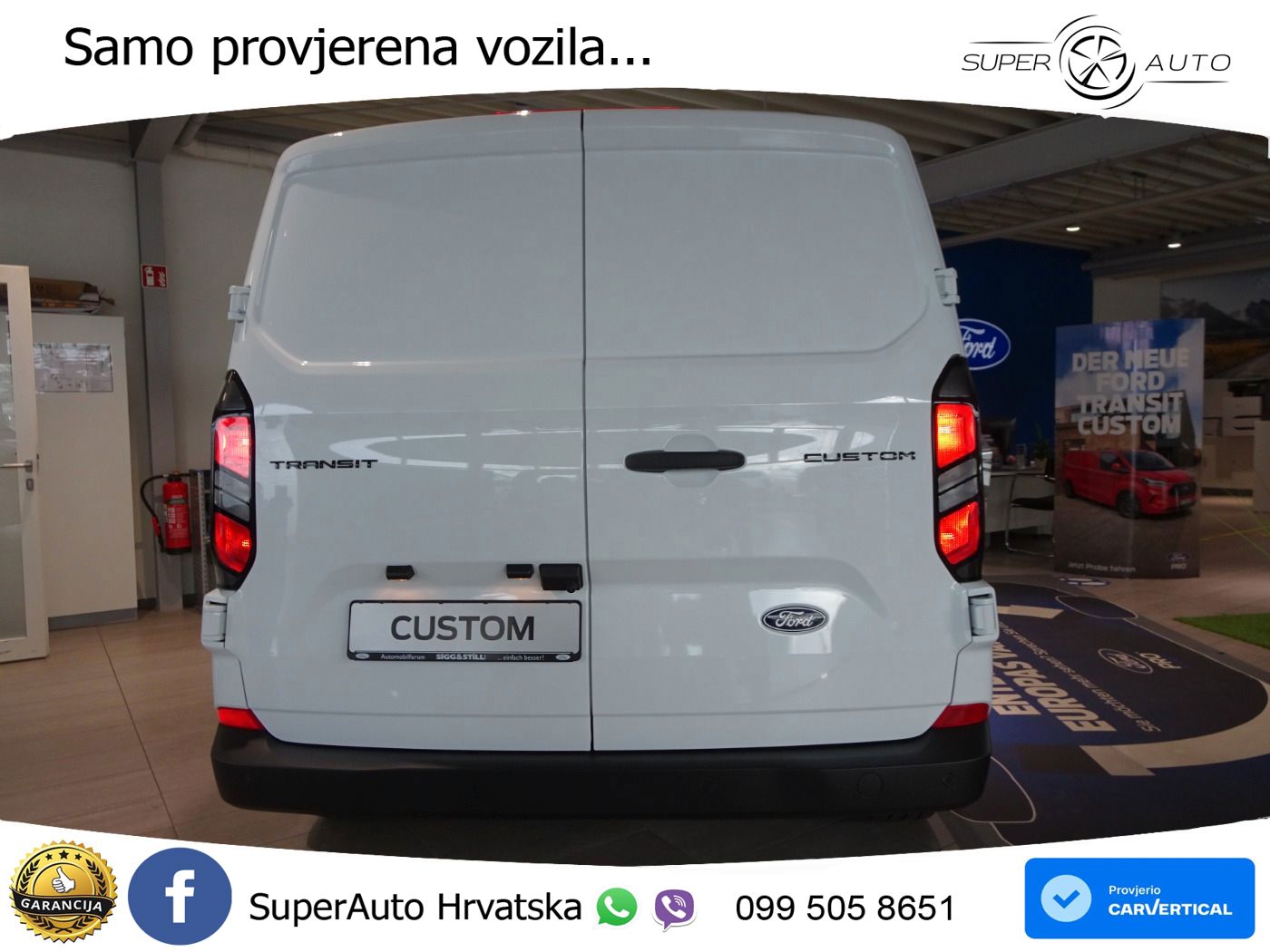 Ford Transit Custom Kasten Trend 320 L2 Aut. HANDWERK 170 KS