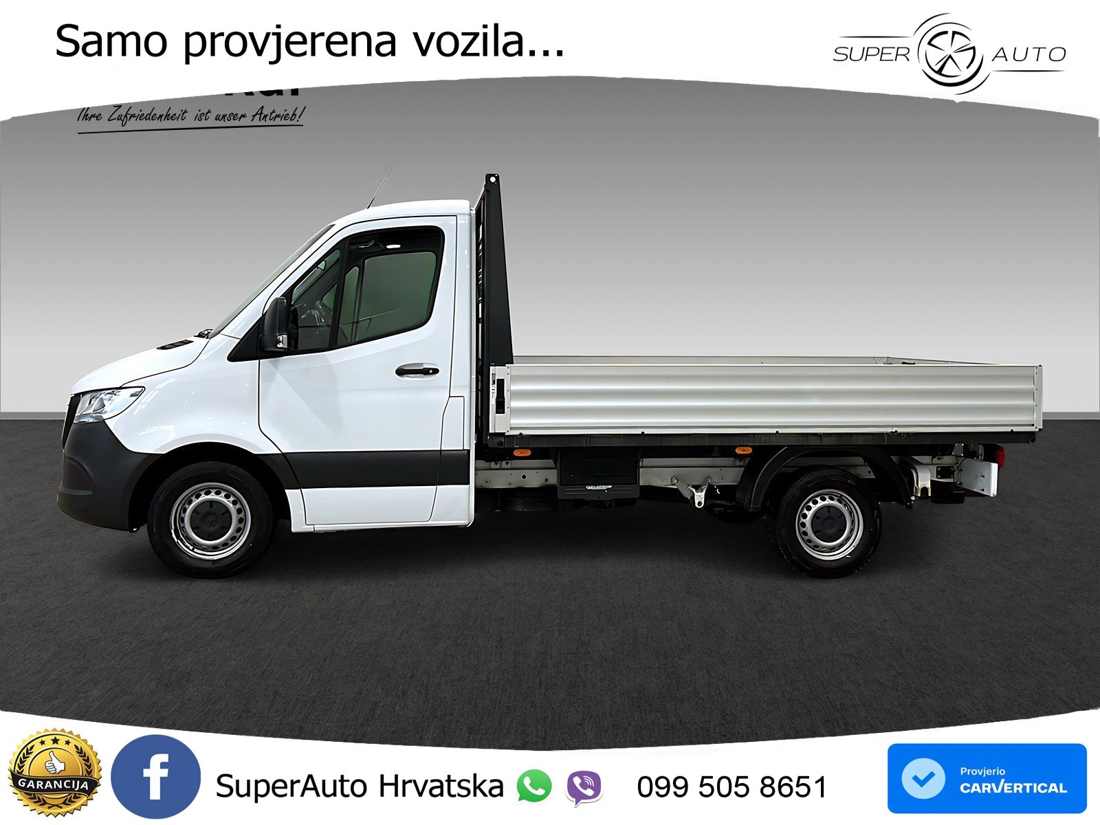 Mercedes-Benz Sprinter 317 CDI Pritsche standard DAB+AHK 3,5t 170 KS