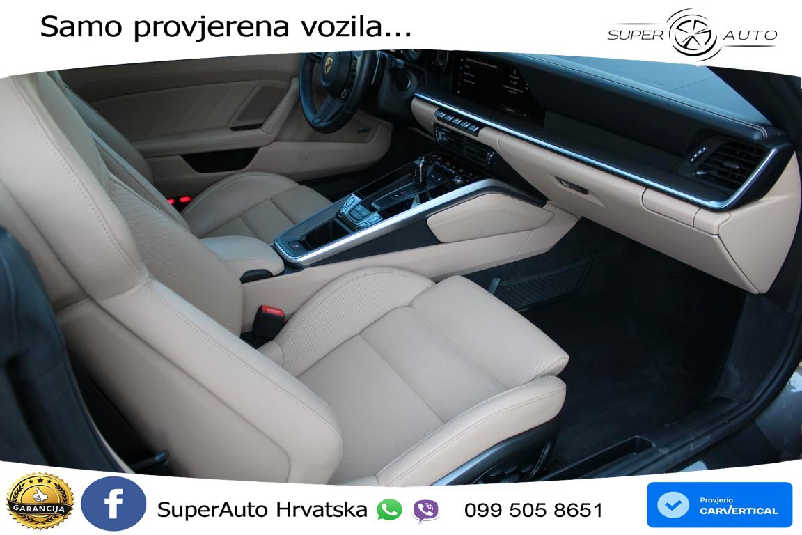 Porsche 911 Turbo S Cabriolet 3.8 (650 KS) PDK ZRAČNI+ACC+GR SJED+360
