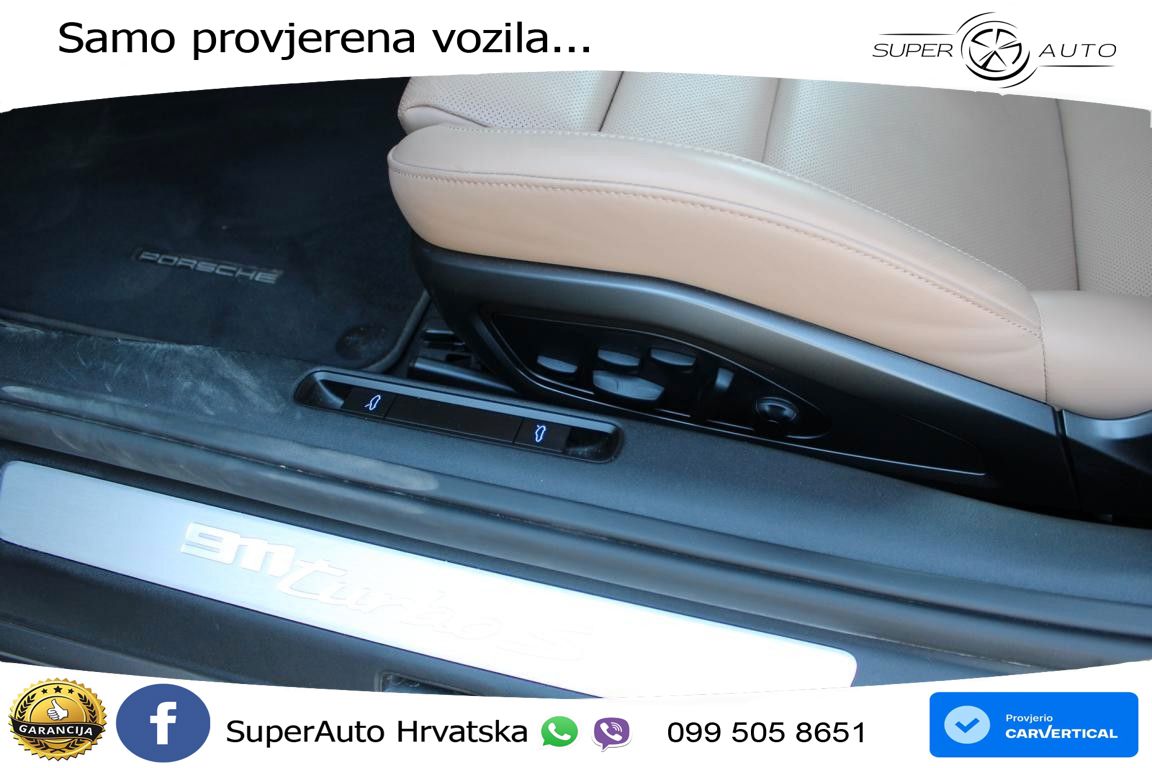 Porsche 911 Turbo S Cabriolet 3.8 (650 KS) PDK ZRAČNI+ACC+GR SJED+360