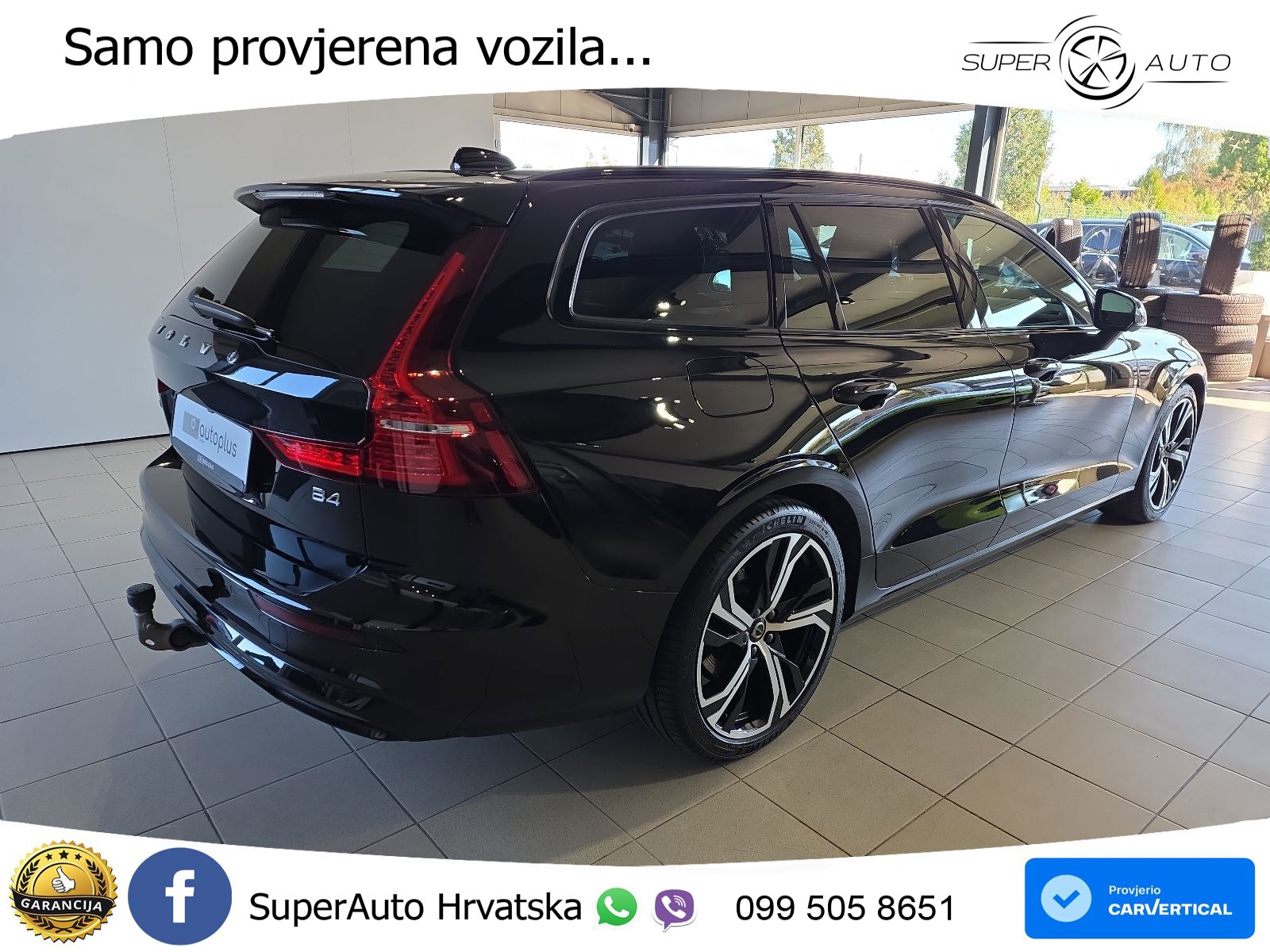 Volvo V60 2.0 B4 Benzin DCT LED+GR SJED+ACC
