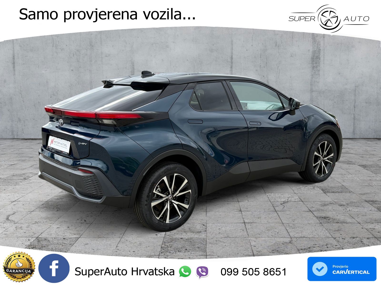 Toyota C-HR 2.0 (198 KS) Hybrid e-CVT Team D LED+GR SJED+ACC