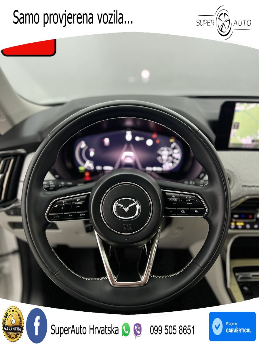 Mazda CX-60 2.5 e-Skyactiv (328 KS) AWD Automatic ACC+HEAD+4xGR SJED+360+PANO