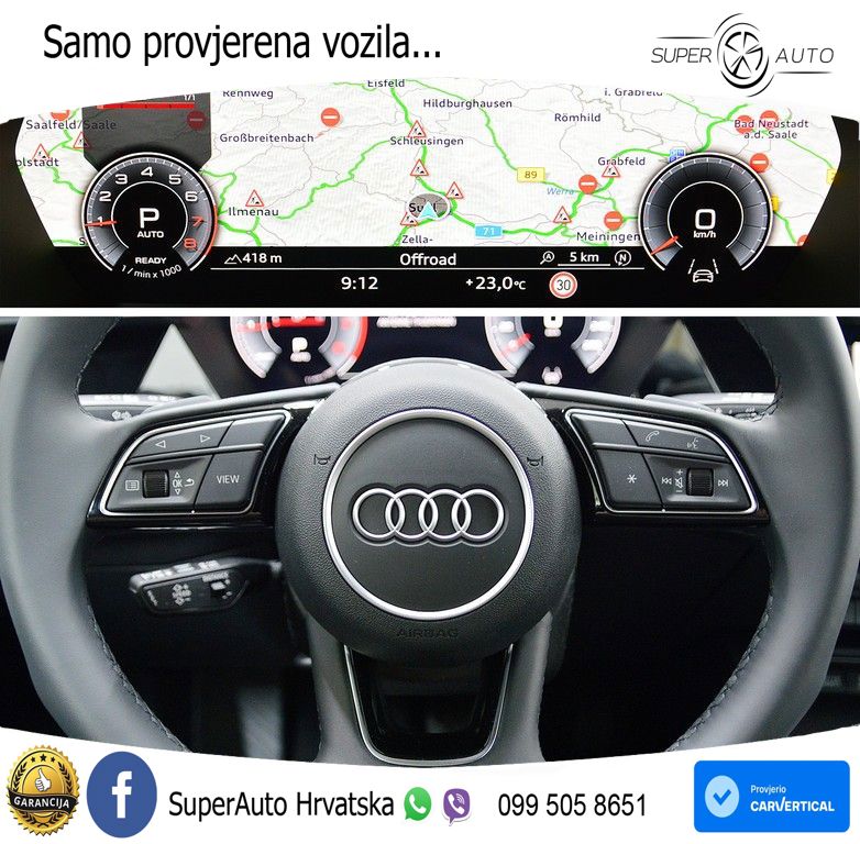 Audi A3 allstreet 35 TFSI (150 KS) S tronic LED+GR SJED+ACC