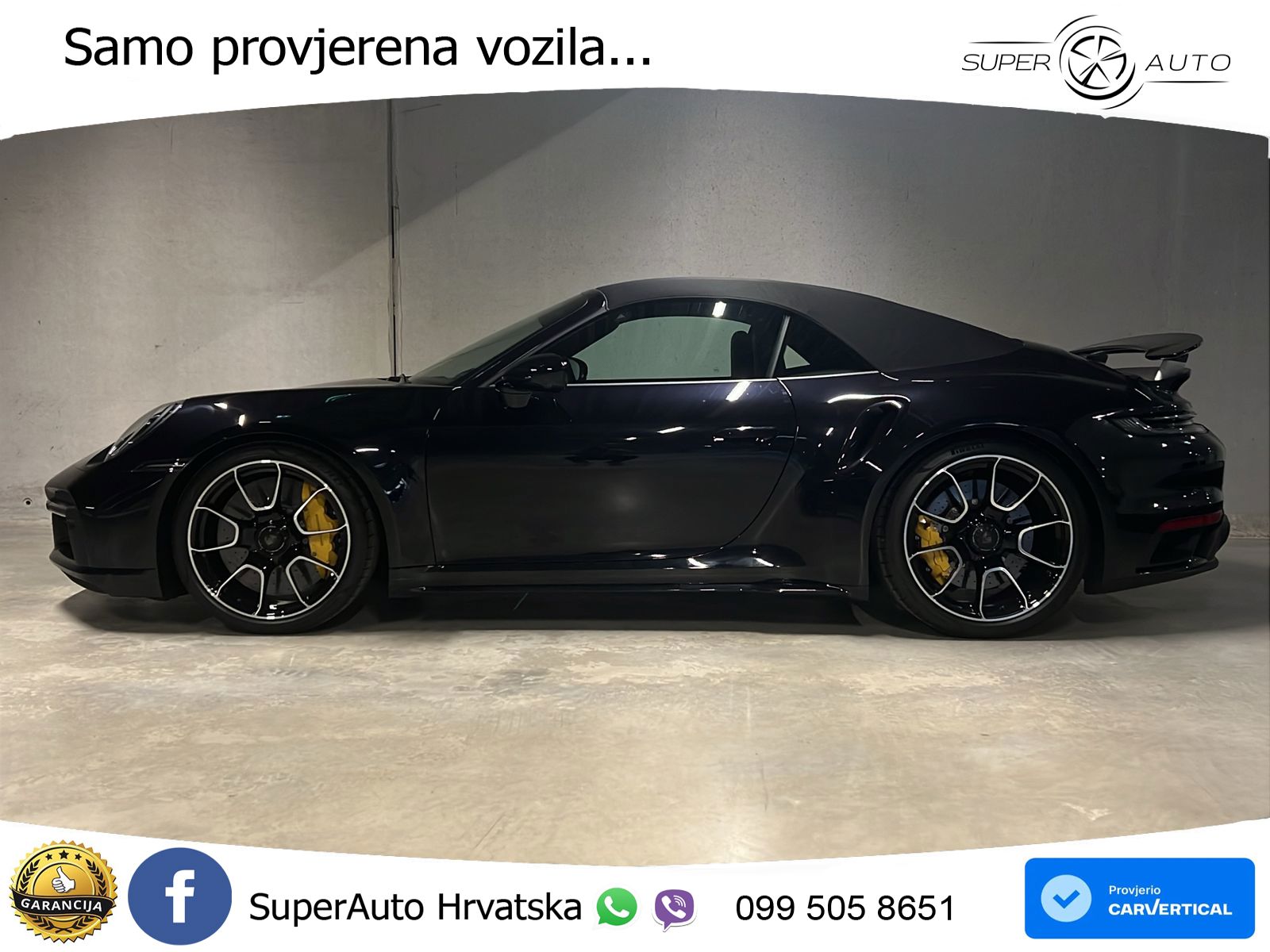 Porsche 911 Turbo S Cabriolet 3.8 (650 KS) PDK LED+GR SJED+ACC