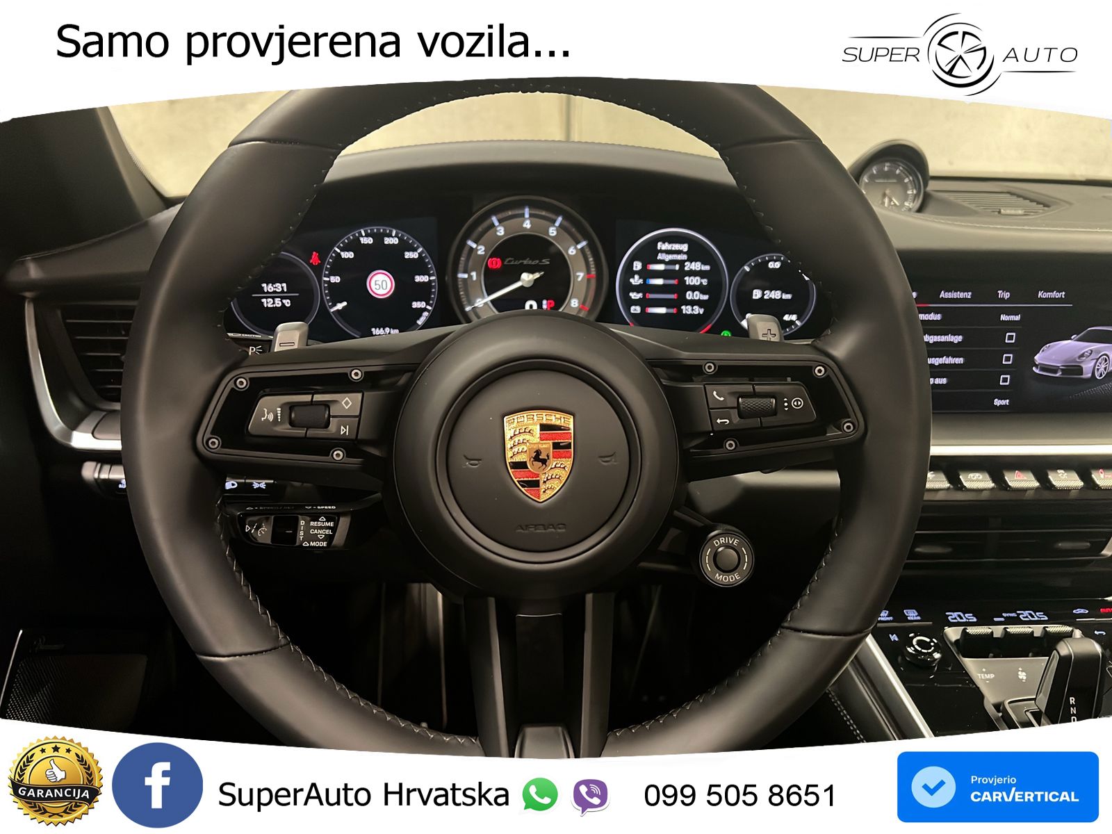 Porsche 911 Turbo S Cabriolet 3.8 (650 KS) PDK LED+GR SJED+ACC