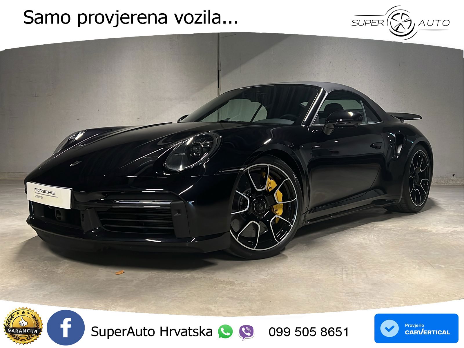Porsche 911 Turbo S Cabriolet 3.8 (650 KS) PDK LED+GR SJED+ACC