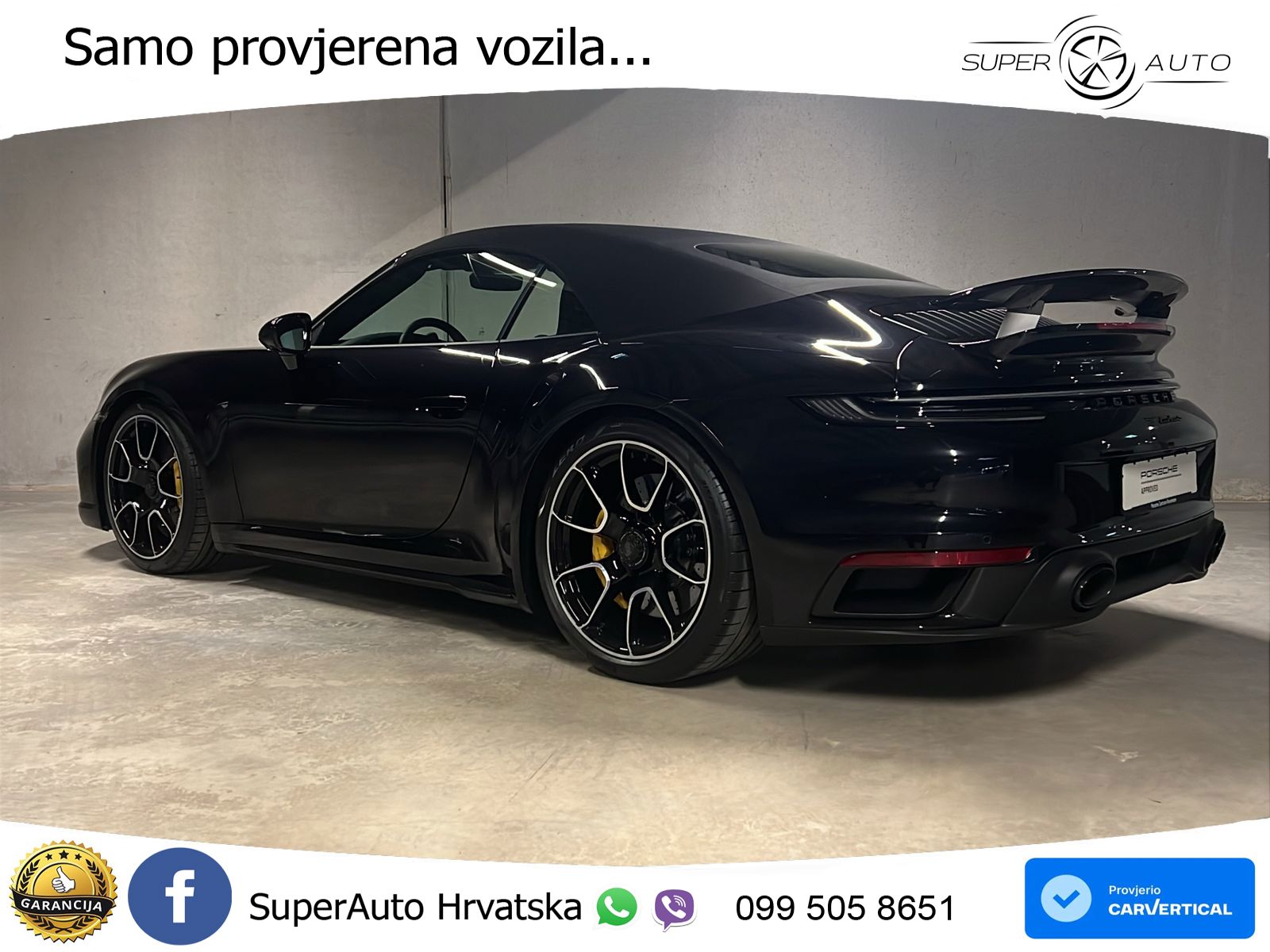 Porsche 911 Turbo S Cabriolet 3.8 (650 KS) PDK LED+GR SJED+ACC