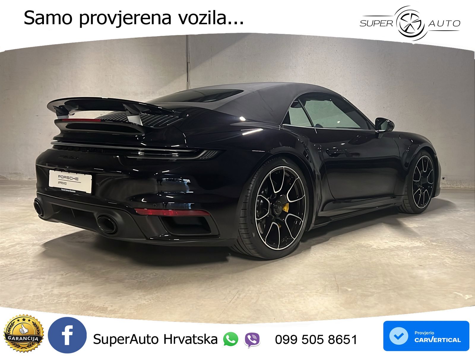 Porsche 911 Turbo S Cabriolet 3.8 (650 KS) PDK LED+GR SJED+ACC