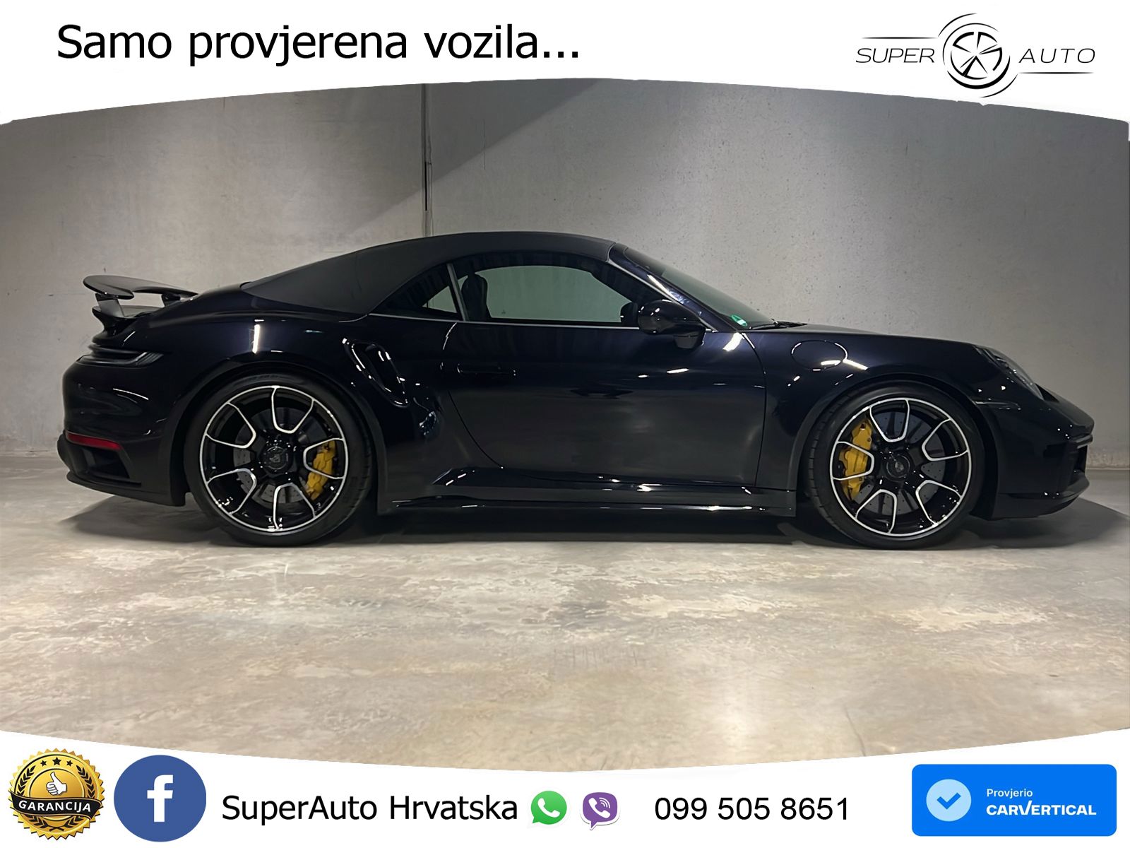 Porsche 911 Turbo S Cabriolet 3.8 (650 KS) PDK LED+GR SJED+ACC