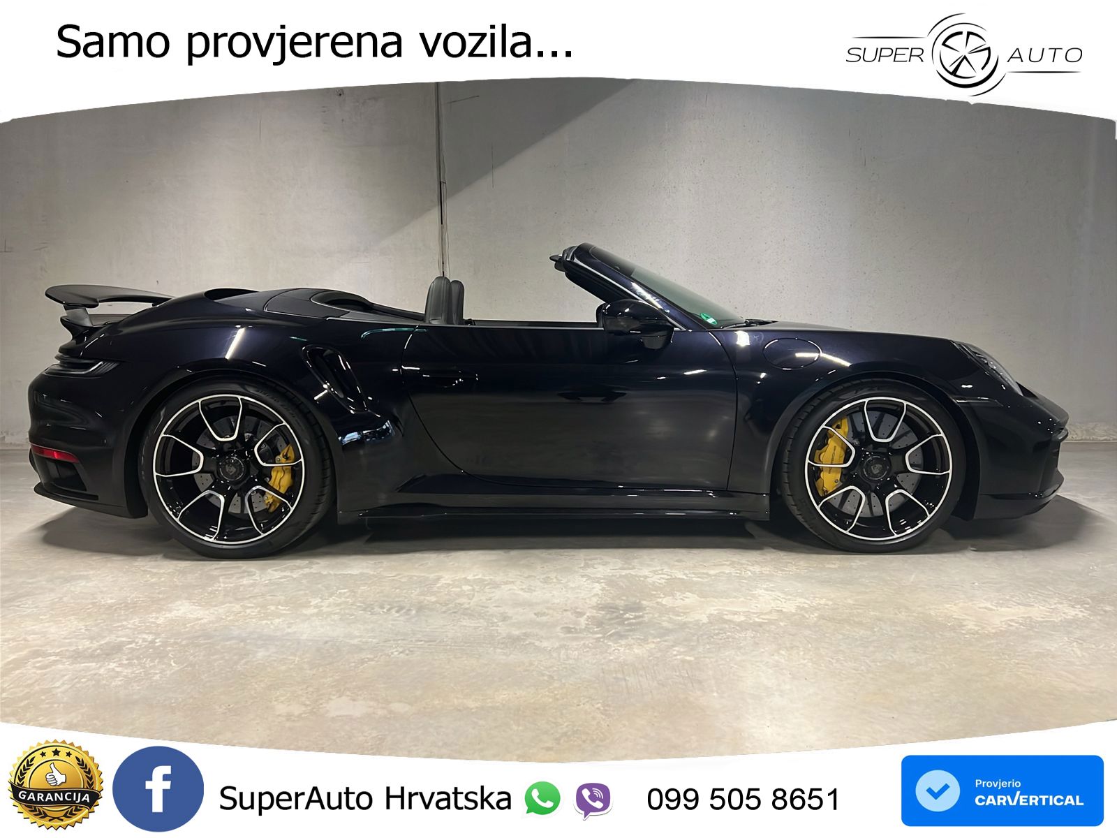 Porsche 911 Turbo S Cabriolet 3.8 (650 KS) PDK LED+GR SJED+ACC