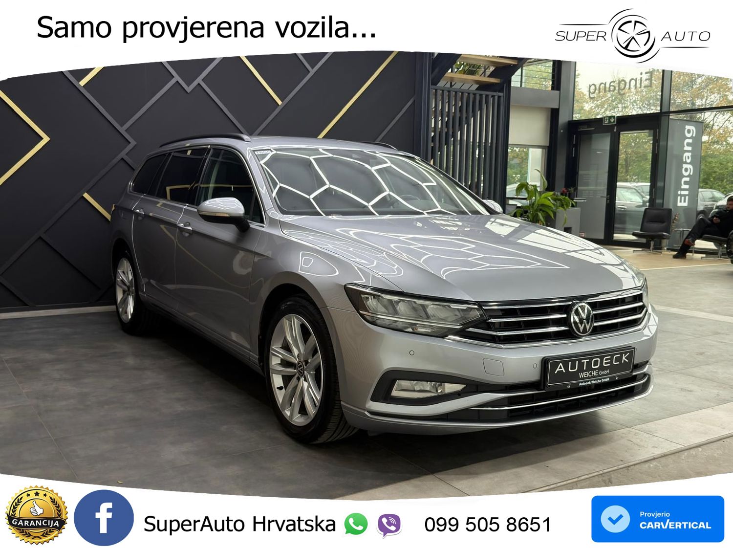 Volkswagen Passat Variant 2.0 TDI (150 KS) DSG Business LED+GR SJED+ACC