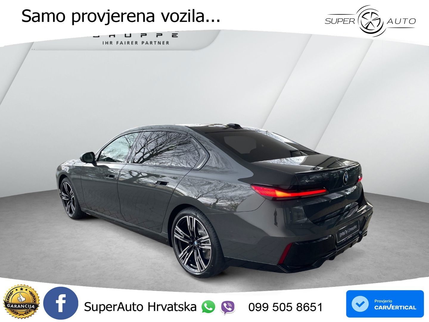 BMW 740d (299 KS) xDrive Steptronic M Sport ZRAČNI+ACC+4xGR SJED+KAM