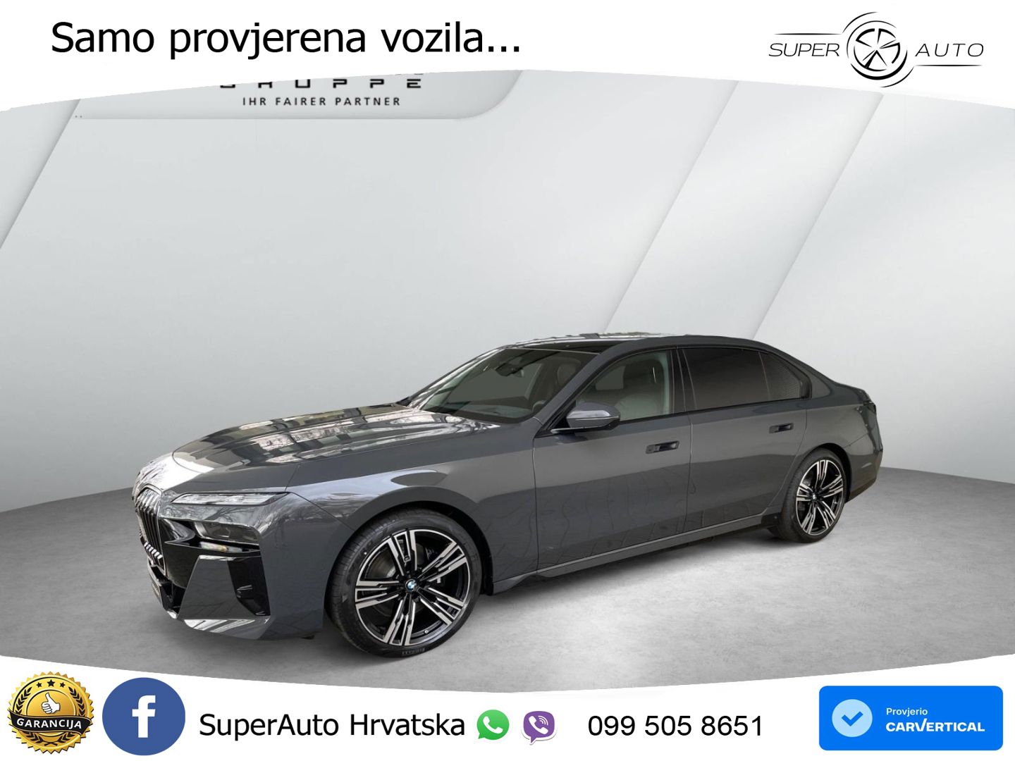 BMW 740d (299 KS) xDrive Steptronic M Sport ZRAČNI+ACC+4xGR SJED+KAM