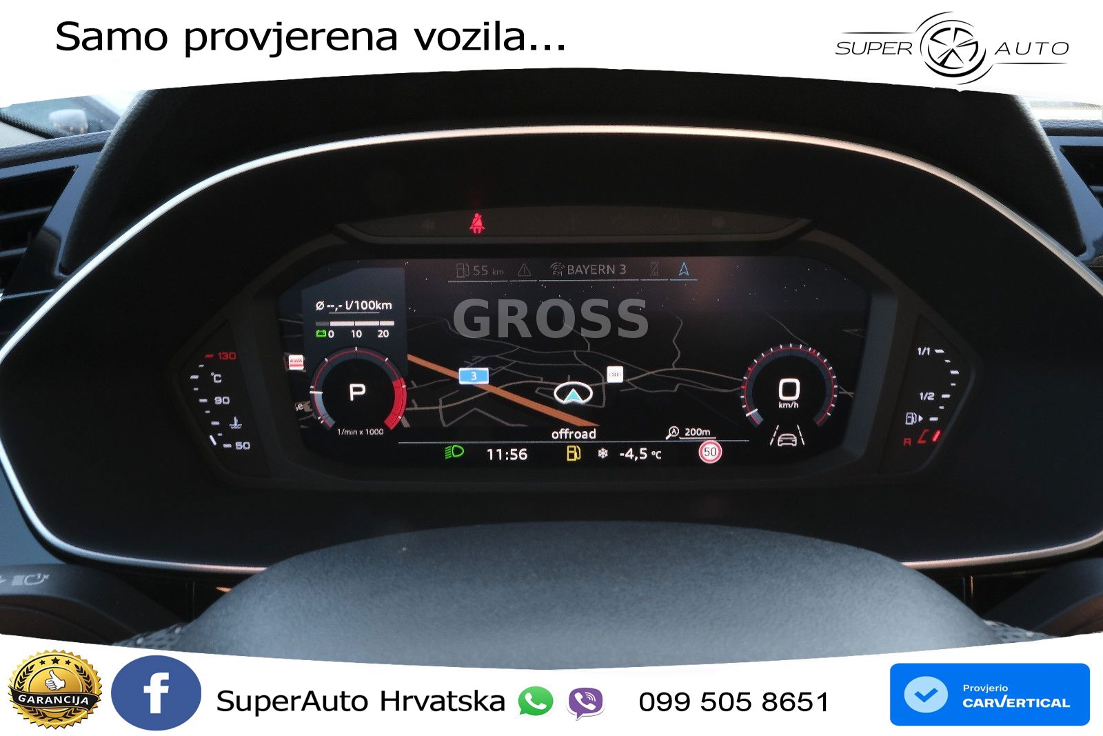 Audi Q3 40 TDI (190 KS) quattro S tronic MATRIX+GR SJED+KAM