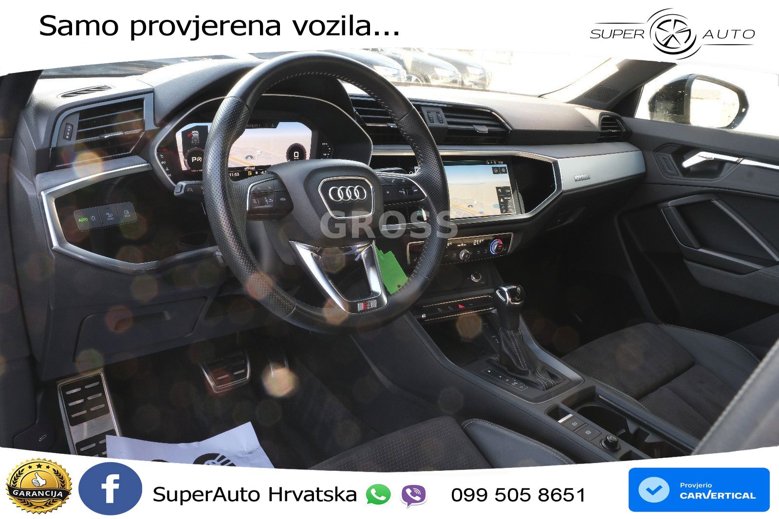 Audi Q3 40 TDI (190 KS) quattro S tronic MATRIX+GR SJED+KAM