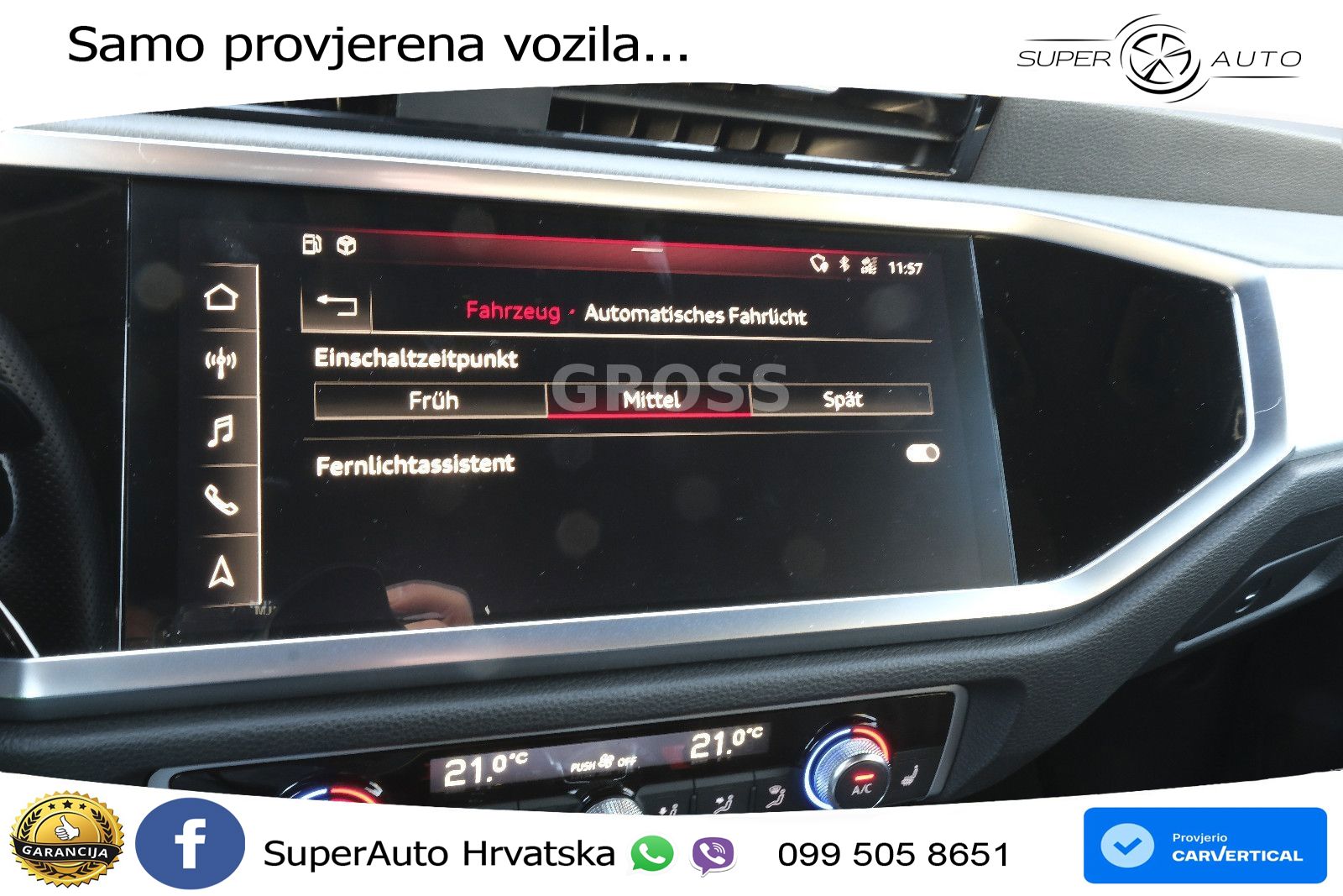 Audi Q3 40 TDI (190 KS) quattro S tronic MATRIX+GR SJED+KAM