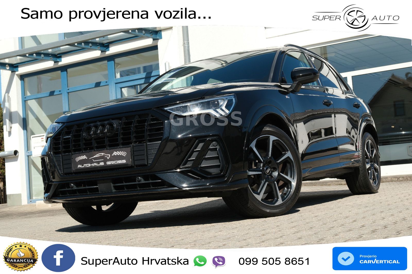 Audi Q3 40 TDI (190 KS) quattro S tronic MATRIX+GR SJED+KAM