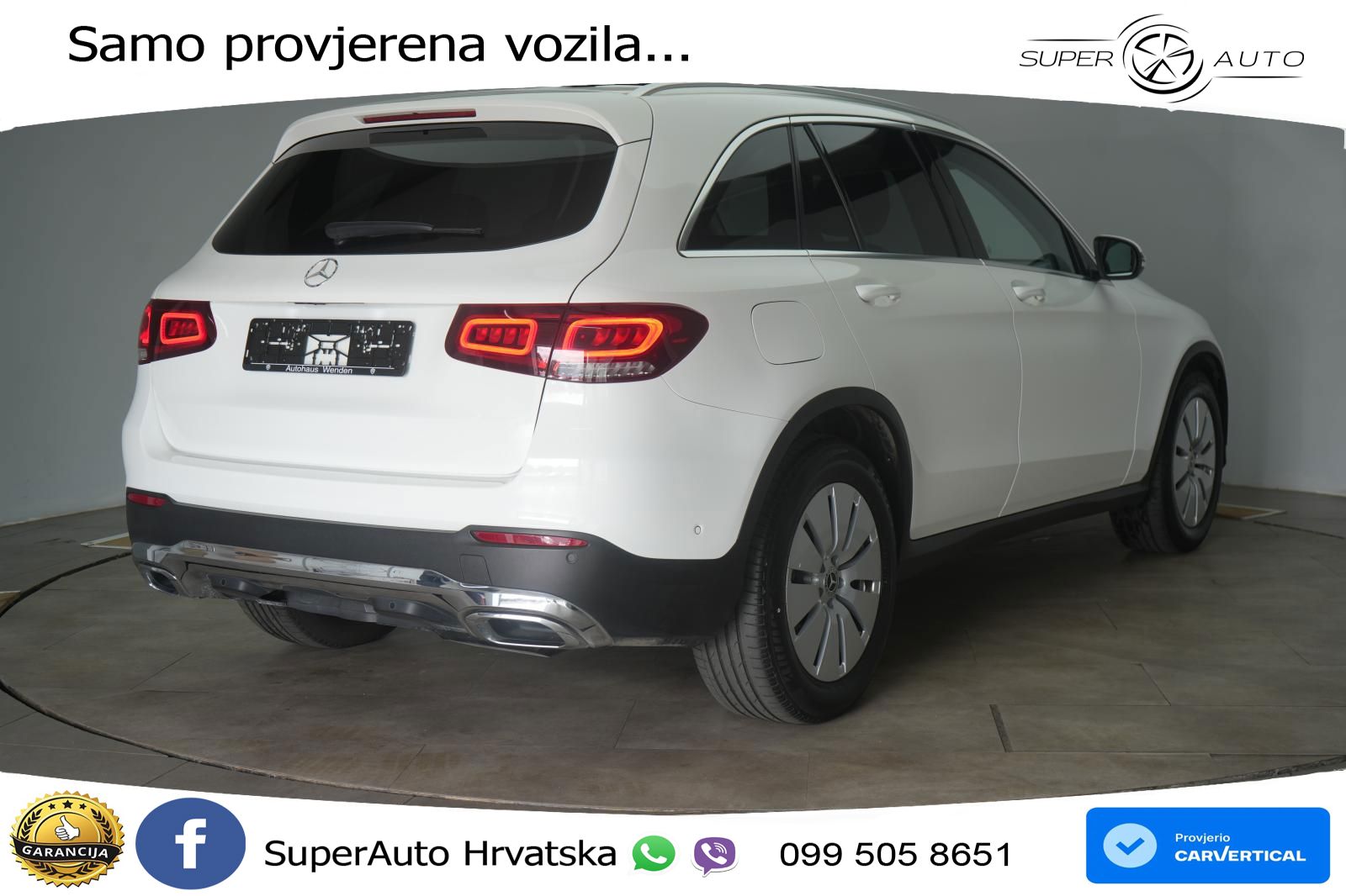 Mercedes GLC 220d (194 KS) 4MATIC G-TRONIC LED+GR SJED+ACC