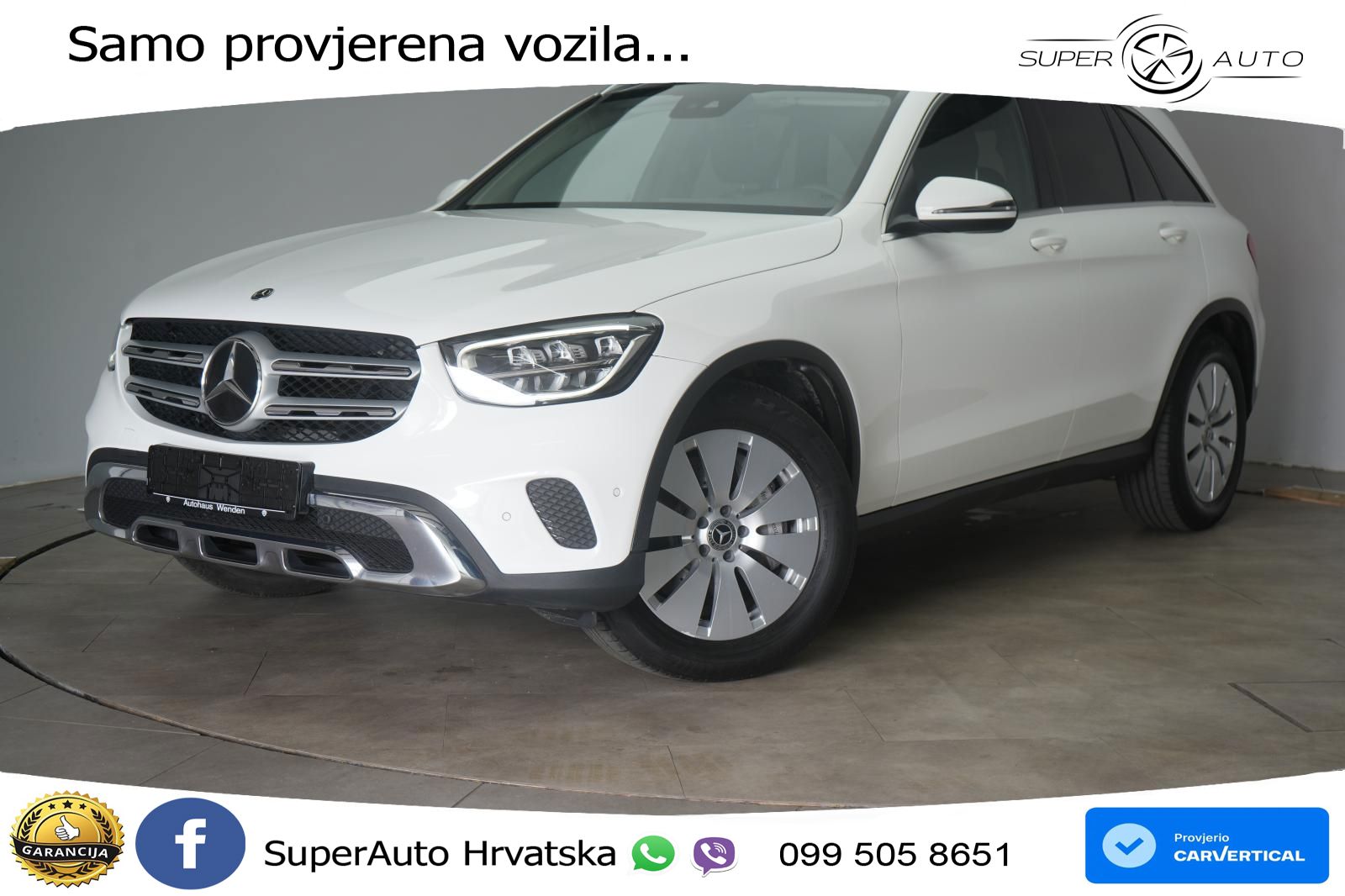 Mercedes GLC 220d (194 KS) 4MATIC G-TRONIC LED+GR SJED+ACC