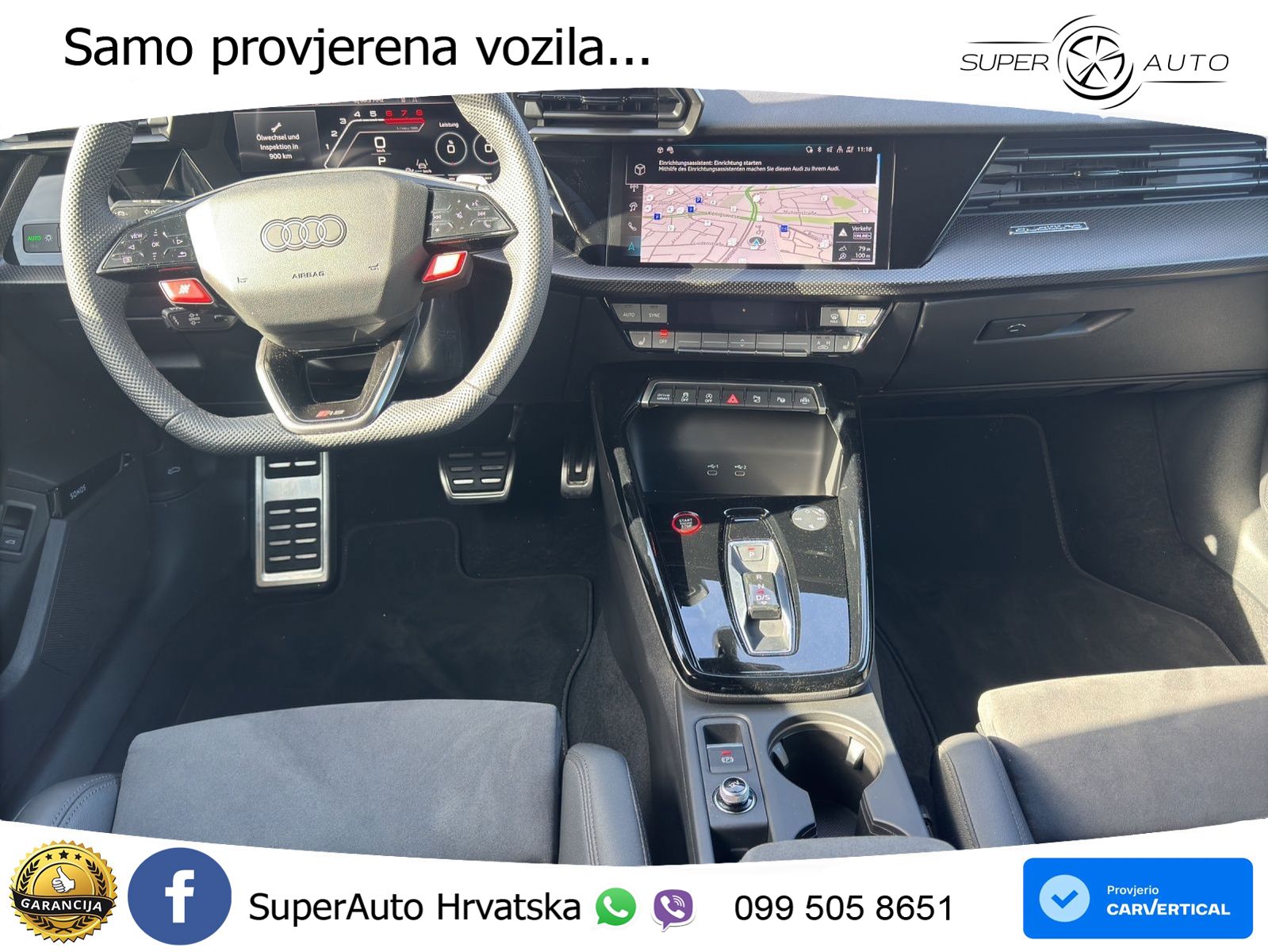 Audi RS3 Sedan 2.5 TFSI (400 KS) quattro S tronic LED+GR SJED+ACC