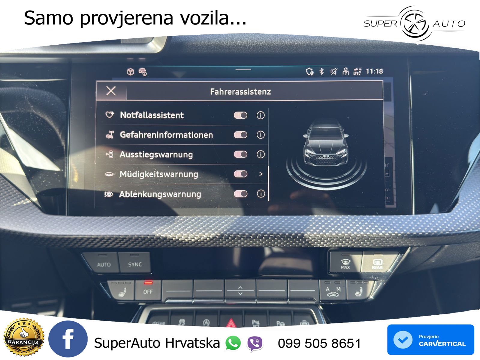 Audi RS3 Sedan 2.5 TFSI (400 KS) quattro S tronic LED+GR SJED+ACC