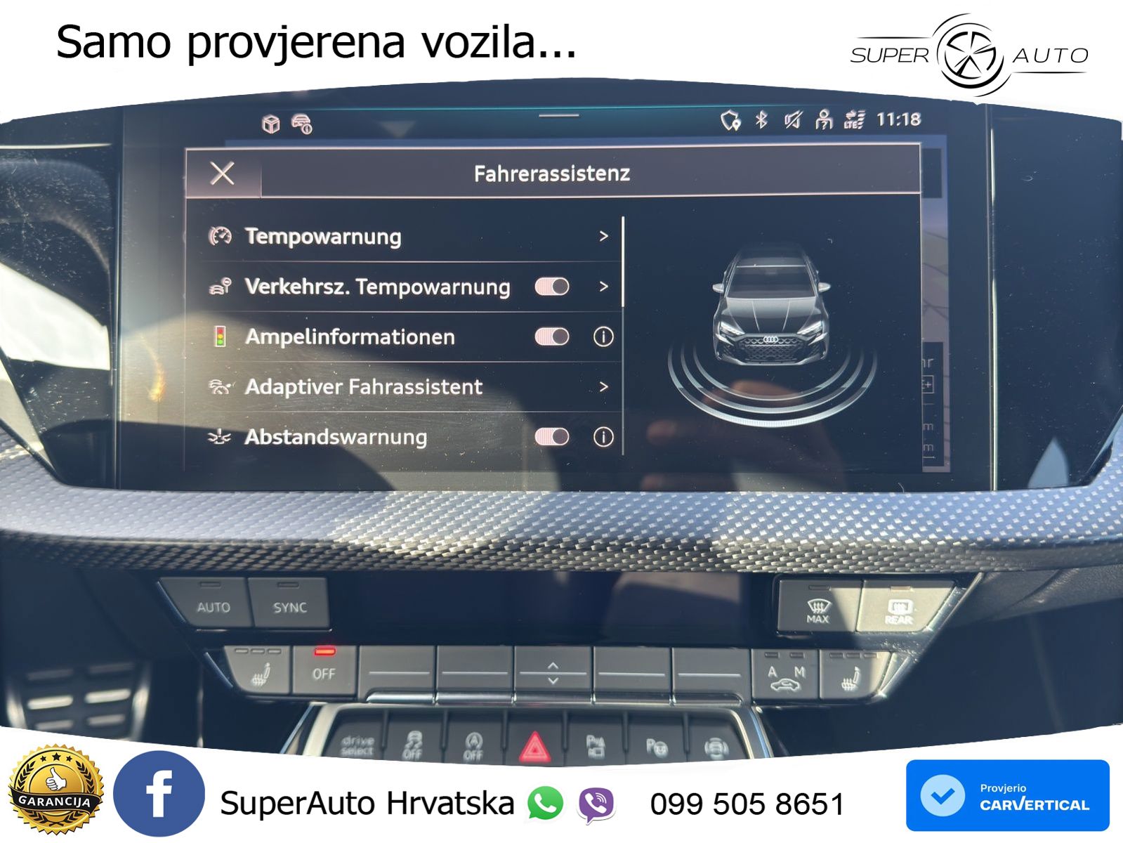 Audi RS3 Sedan 2.5 TFSI (400 KS) quattro S tronic LED+GR SJED+ACC