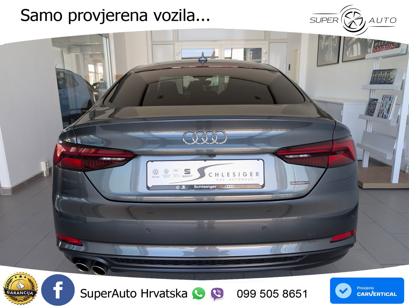 Audi A5 Sportback 50 TDI V6 (286 KS) quattro Tiptronic S line LED+GR SJED+ACC