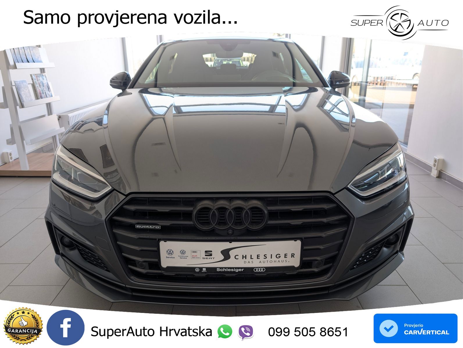 Audi A5 Sportback 50 TDI V6 (286 KS) quattro Tiptronic S line LED+GR SJED+ACC